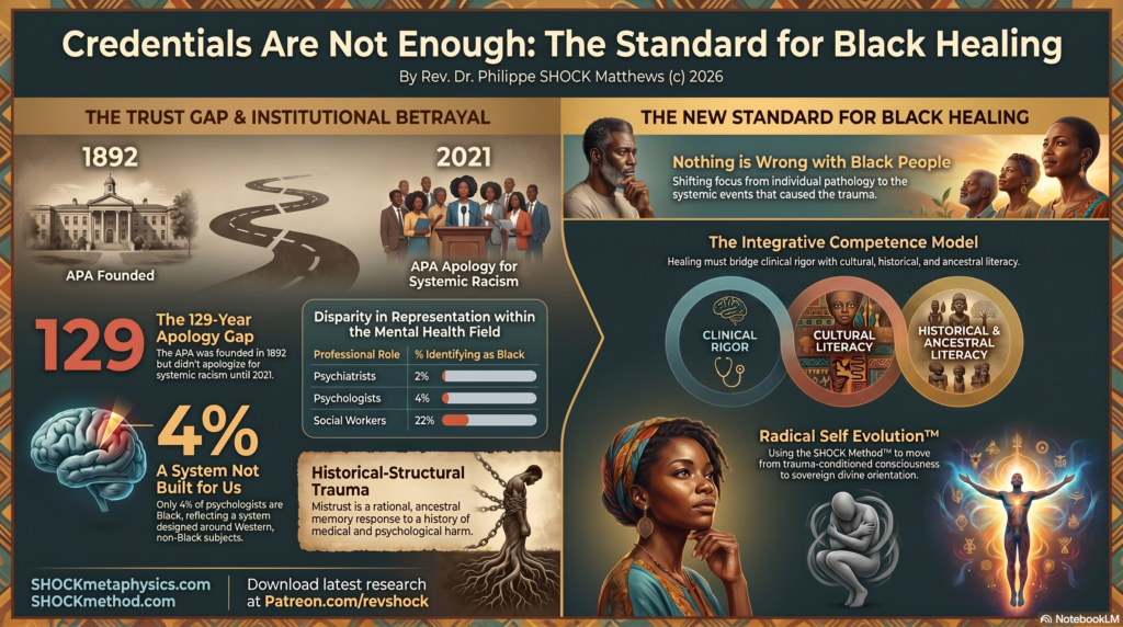 Credentials Are Not Enough: Why Black Mental Health Healing Requires More Than a License