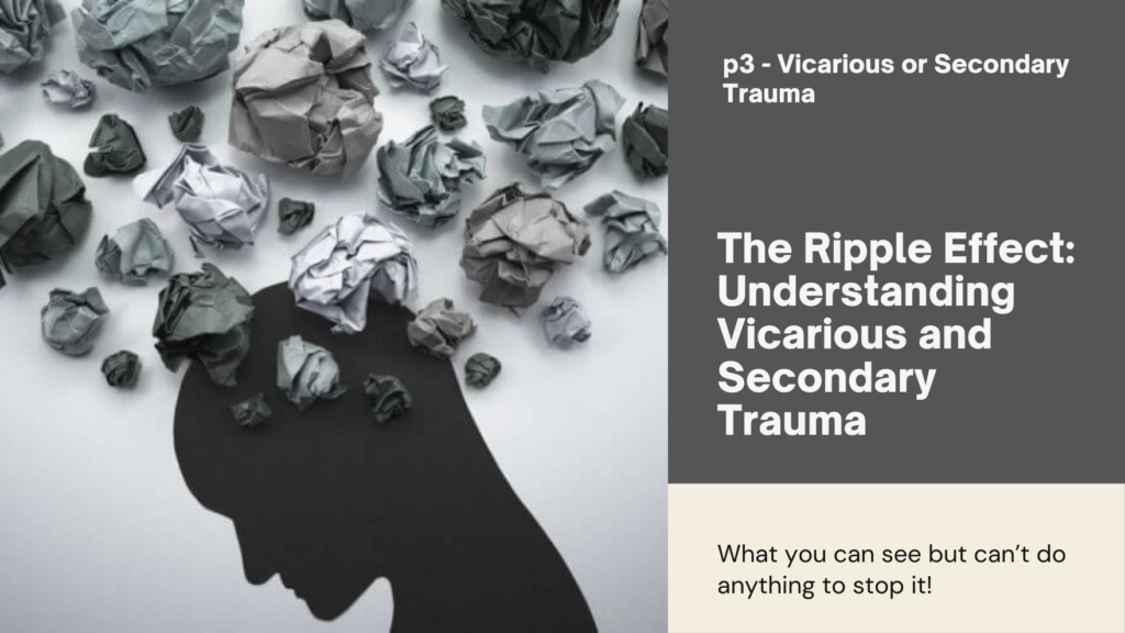 Defining Vicarious and Secondary Trauma