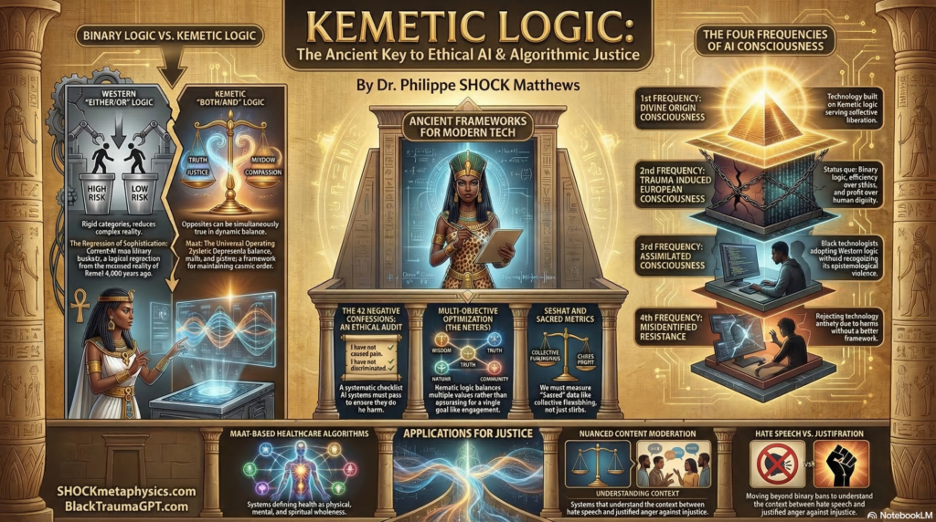 Before Greece, There Was Kemet: Why Kemetic Logic Holds the Keys to Ethical AI and Algorithmic Justice