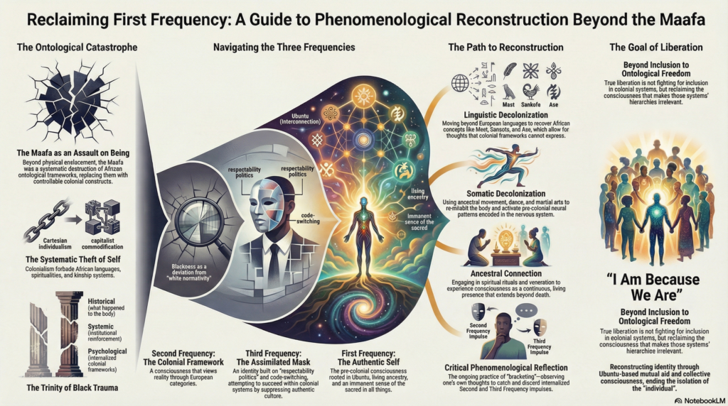 Beyond the Maafa: A Phenomenological Reconstruction of Post-Colonial Identity and the Reclamation of Pre-Trauma Consciousness