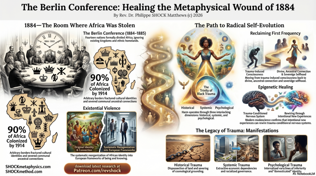 The Berlin Conference of 1884–85: The Room Where Africa Was Stolen, Black Consciousness Was Shattered, and Intergenerational Trauma Was Born